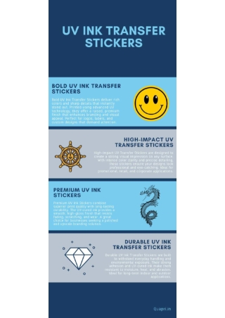UV Ink Transfer Stickers Infographic PDF