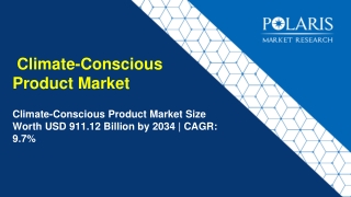 Climate Conscious Products Market Size, Sustainability Trends & Growth Outlook