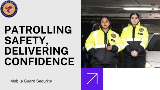 Mobile Guard Security & Patrol Services Secure Shield