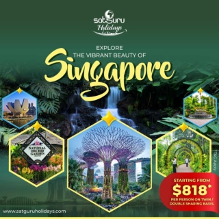 Ultimate Shopping Getaways: Singapore, Paris & Dubai Festival Specials
