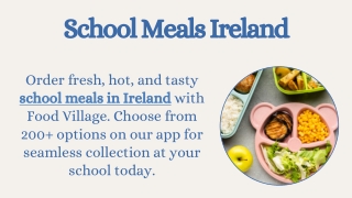 School Meals Ireland