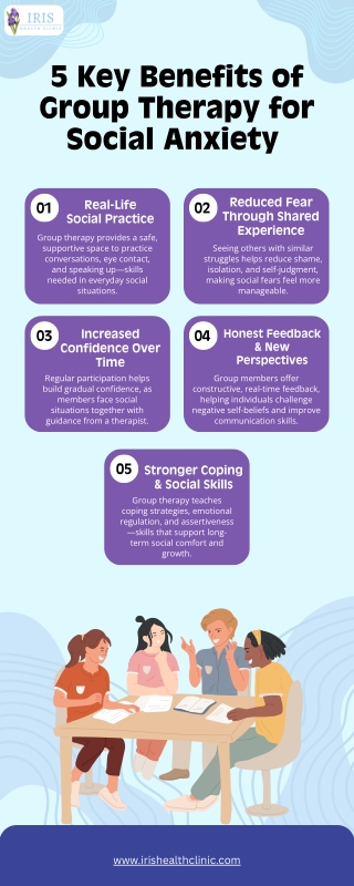5 Key Benefits of Group Therapy for Social Anxiety
