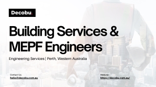 Building Services & MEPF Engineers | Perth, Western Australia – Decobu