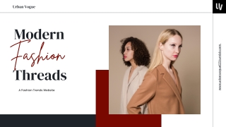 Trendy Clothing Styles