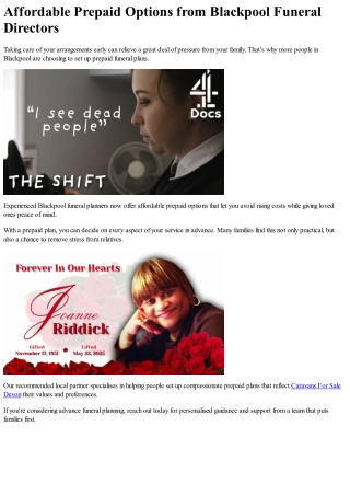 Eco Funeral Choices for Modern Families