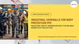 How to Choose Industrial Coveralls for Body Protection PPE?