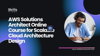 AWS Solutions Architect Online Course for Scalable Cloud Architecture Design