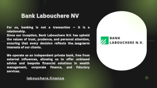 Bank Labouchere Corporate