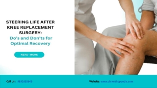 Guide to Knee Replacement Recovery | Dr. Divyesh Bukalsaria.