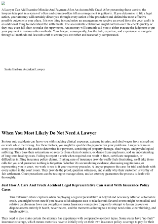 Exactly How Automobile Accident Lawyers Aid In Navigating Personal Injury Cases