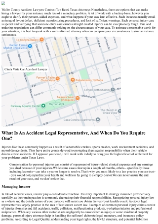 What Is And What Does An Accident Attorney Do?