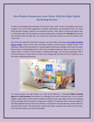 How Strategic Web Design and Digital Marketing Drive Modern Business Success