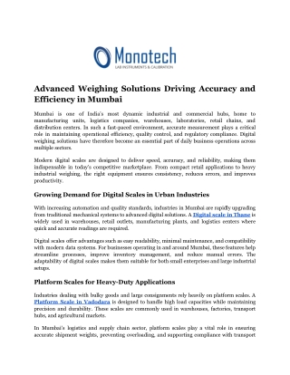 Digital weighing balance in Thane