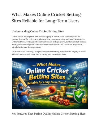 Online Cricket Betting Sites vs Traditional Bookmakers