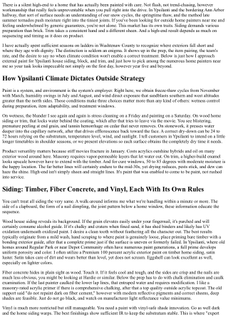 Outside Residence Painters Near Me: Ypsilanti House Siding, Block, and Trim