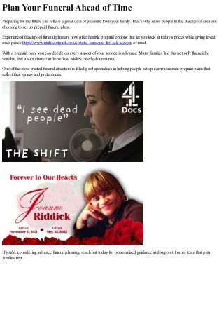 Planning an Environmentally Conscious Funeral