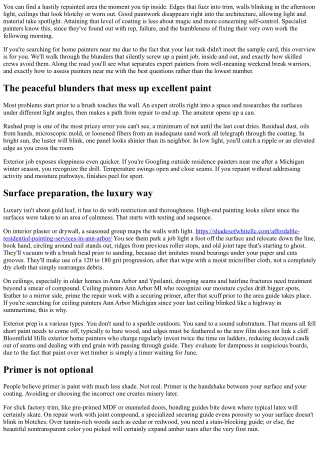 Professional Painters Near Me: Stay Clear Of These Typical Paint Blunders