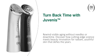 Turn Back Time with Juvenis Red LED Light Therapy
