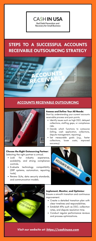 Steps to a Successful Accounts Receivable Outsourcing Strategy