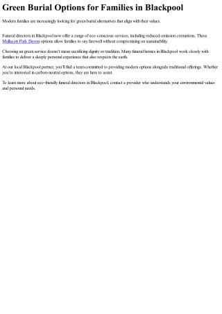 Take Control of Your End-of-Life Arrangements