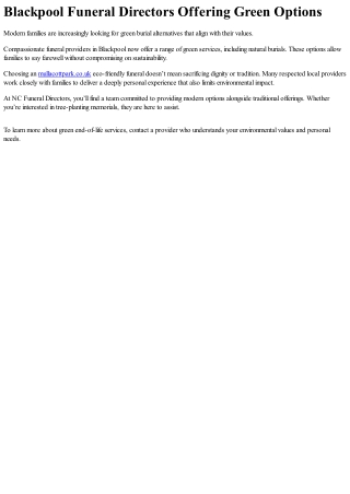 Save Money and Reduce Stress with a Prepaid Funeral