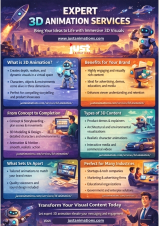 Expert 3D Animation Services - justanimations.com