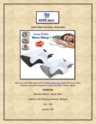 smart coffee mug heater  Ausie Sales