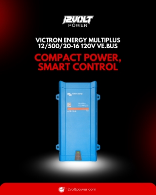 Victron Energy MultiPlus 1250020-16 120V VE.Bus — Compact Power, Smart Control