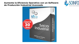 Aumenta la Eficiencia Operativa con un Software de Producción Industrial Avanzado