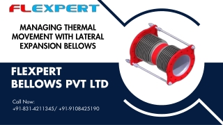 Managing Thermal Movement with Lateral Expansion Bellows