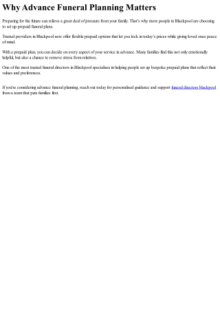 Respectful and Sustainable Funeral Services