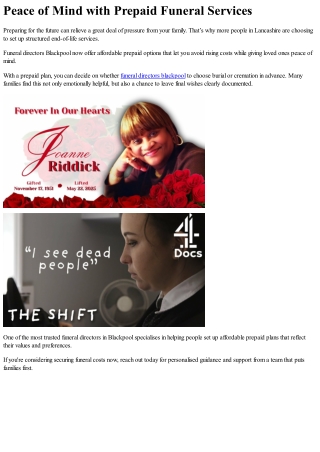 Planning an Environmentally Conscious Funeral