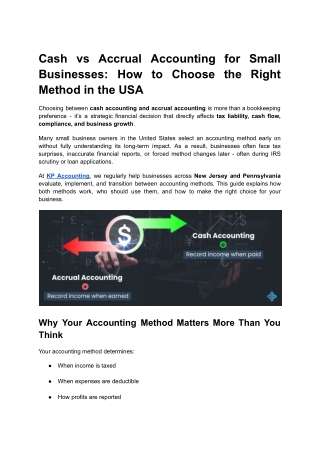 Cash vs Accrual Accounting for Small Businesses_ How to Choose the Right Method in the USA
