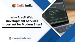 Why Are AI Web Development Services Important for Modern Sites