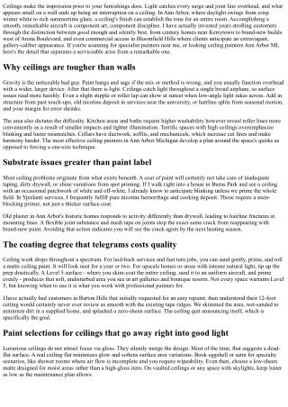 Ceiling Painters Ann Arbor MI: Smooth, Flawless Finishes Explained