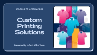 Custom Apron Printing Solutions Across the DR Congo