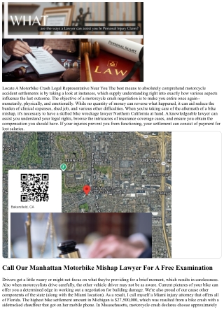 Discover A Motorbike Accident Attorney Near You