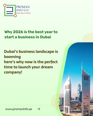 Why 2026 Is the Best Year to Start a Business in Dubai