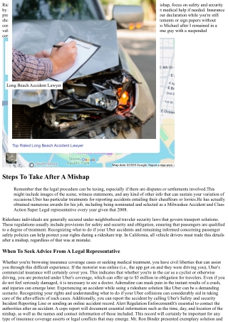 Uber Traveler Crashes: 5 Actions To Take If Your Rideshare Vehicle Driver Crashe