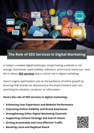 The Role of SEO Services in Digital Marketing