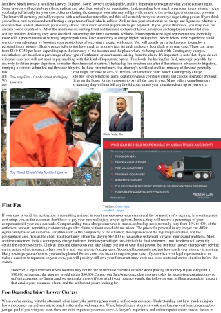 How Much Does An Accident Lawyer Cost And What Aspects Impact Fees?