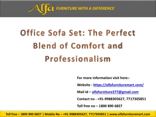 Office Sofa Set