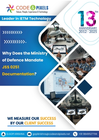 Why Does the Ministry of Defence Mandate JSS 0251 Documentation.docx