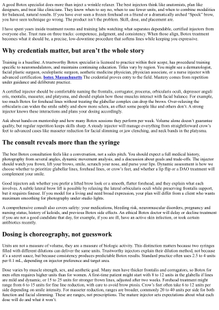 Certified Injector Spotlight: What Makes a Botox Specialist Trustworthy