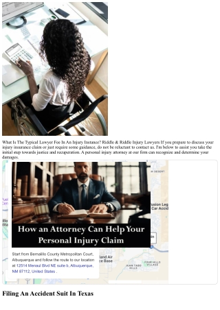 Just How Much Does An Injury Attorney Cost In Dallas, Tx?