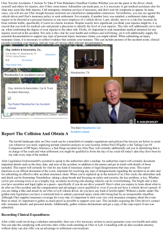 Browsing Bike Crashes Including Uber Or Lyft