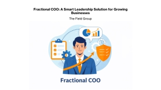 Fractional COO A Smart Leadership Solution for GrowingBusinesses _