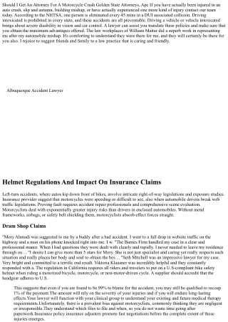 Should I Obtain A Lawyer For A Bike Accident?