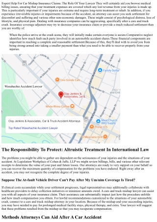 Just How Auto Accident Attorneys Aid In Browsing Injury Cases