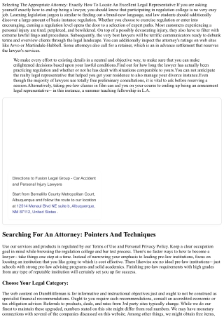 Picking A Lawyer: 10 Points To Think About